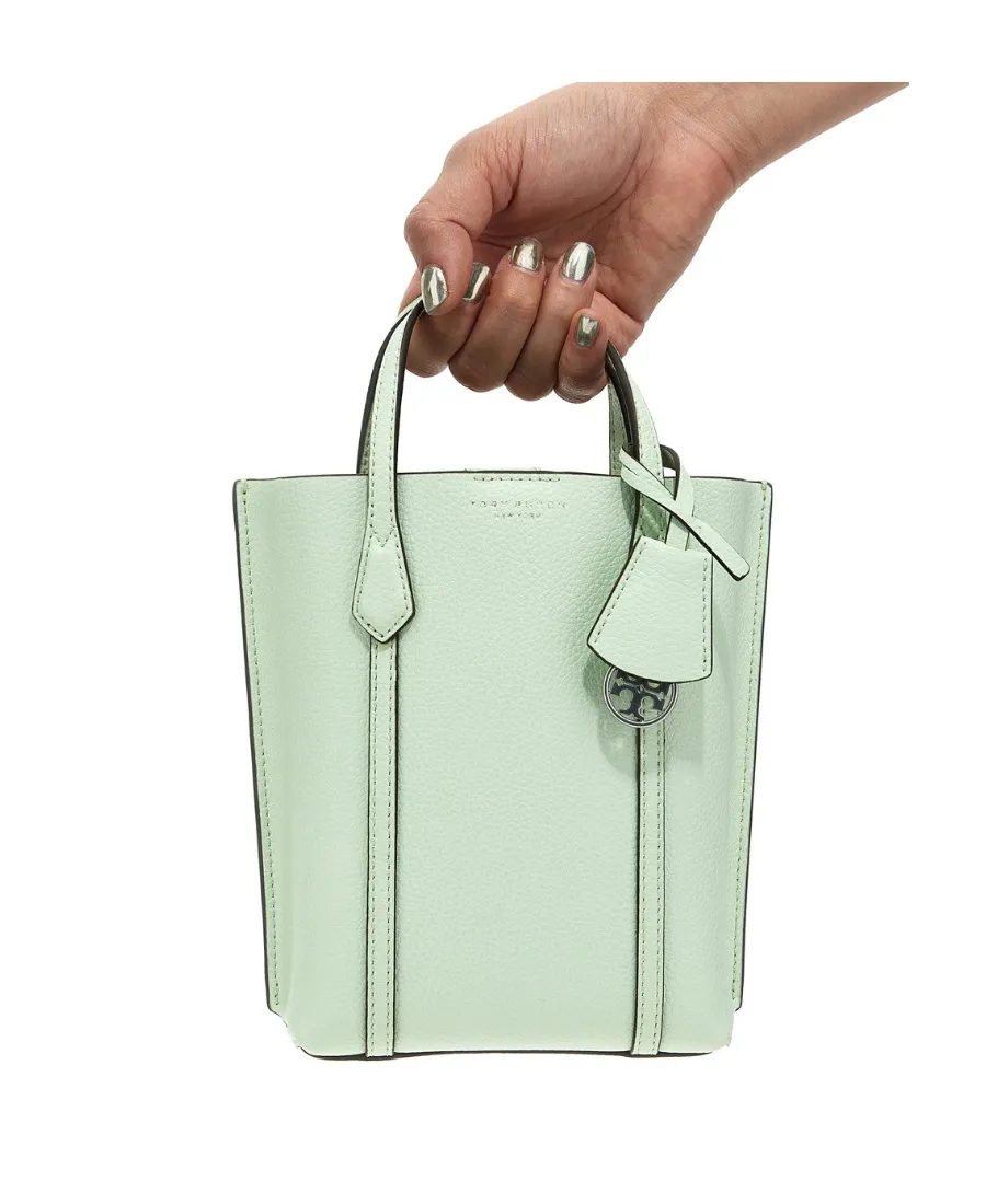 Perry Mini Leather Tote Bag