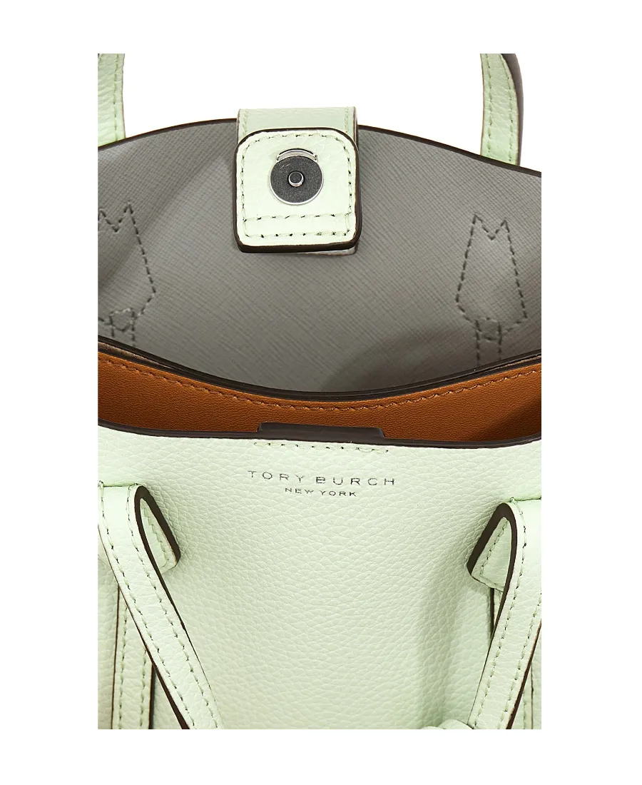 Perry Mini Leather Tote Bag