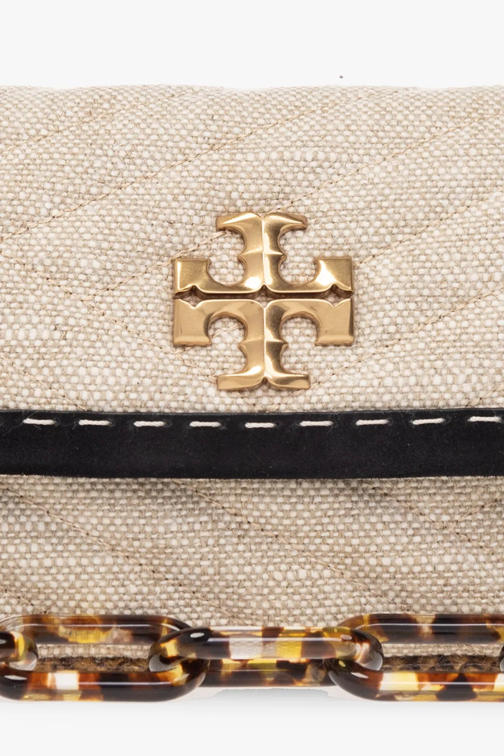 Kira Mixed-Media Shoulder Bag