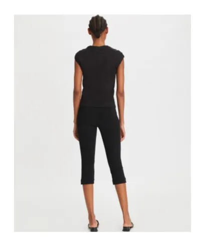 Cropped High-Waisted Leggings