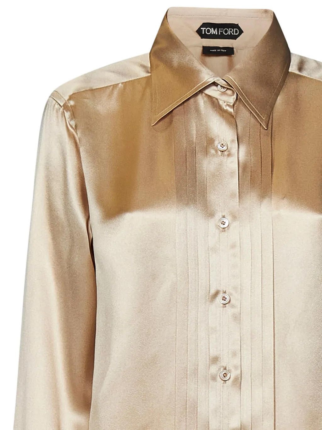 Long-Sleeved Lapel Shirt