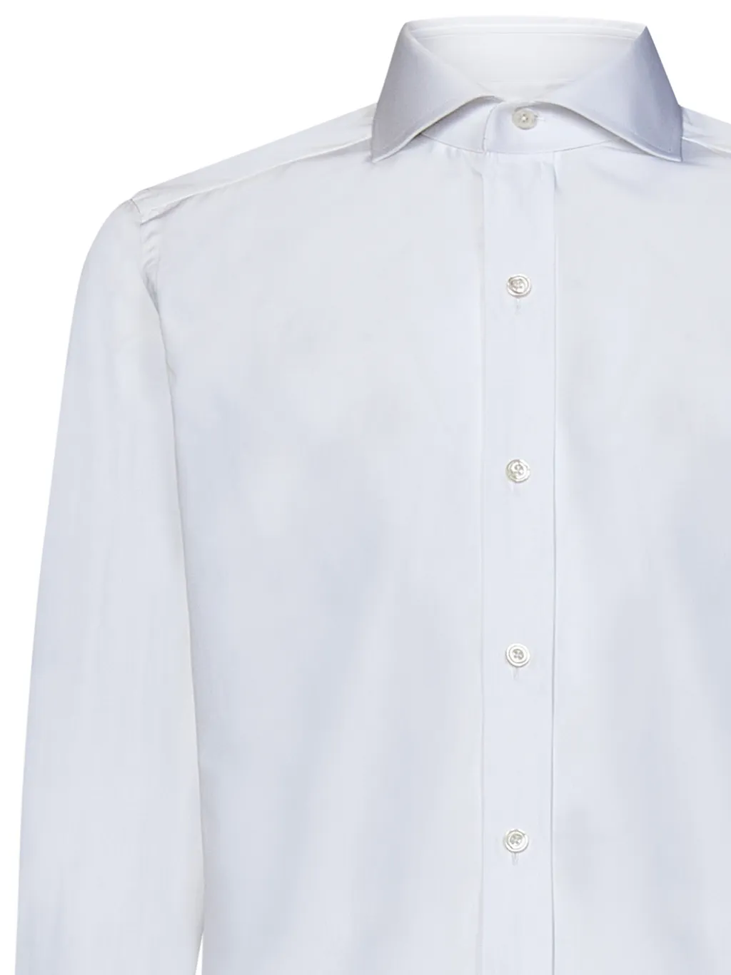 Long-Sleeved Poplin Shirt