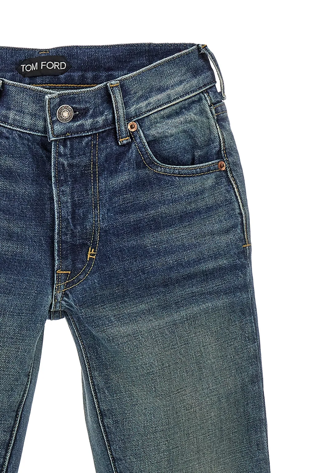 Logo Patch Skinny Jeans