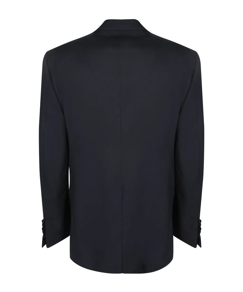 Peak Lapel Single-Breasted Blazer