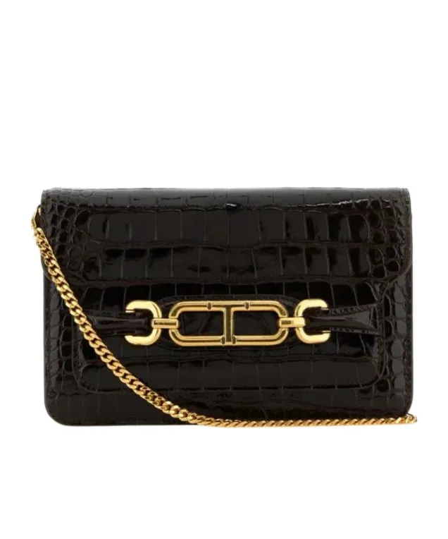 Embossed Whitney Small Shoulder Bag