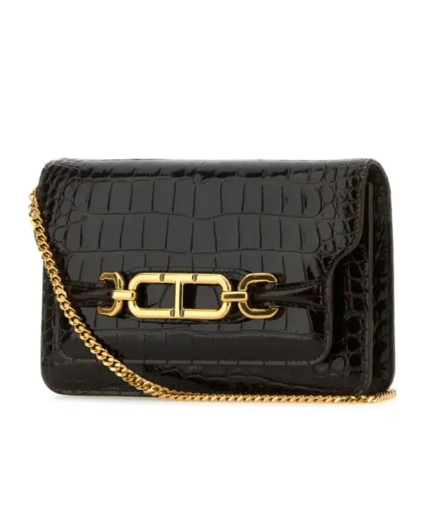 Embossed Whitney Small Shoulder Bag
