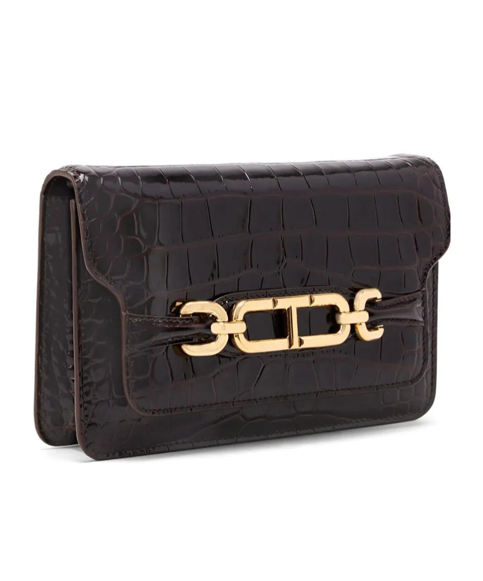 Embossed Whitney Small Shoulder Bag