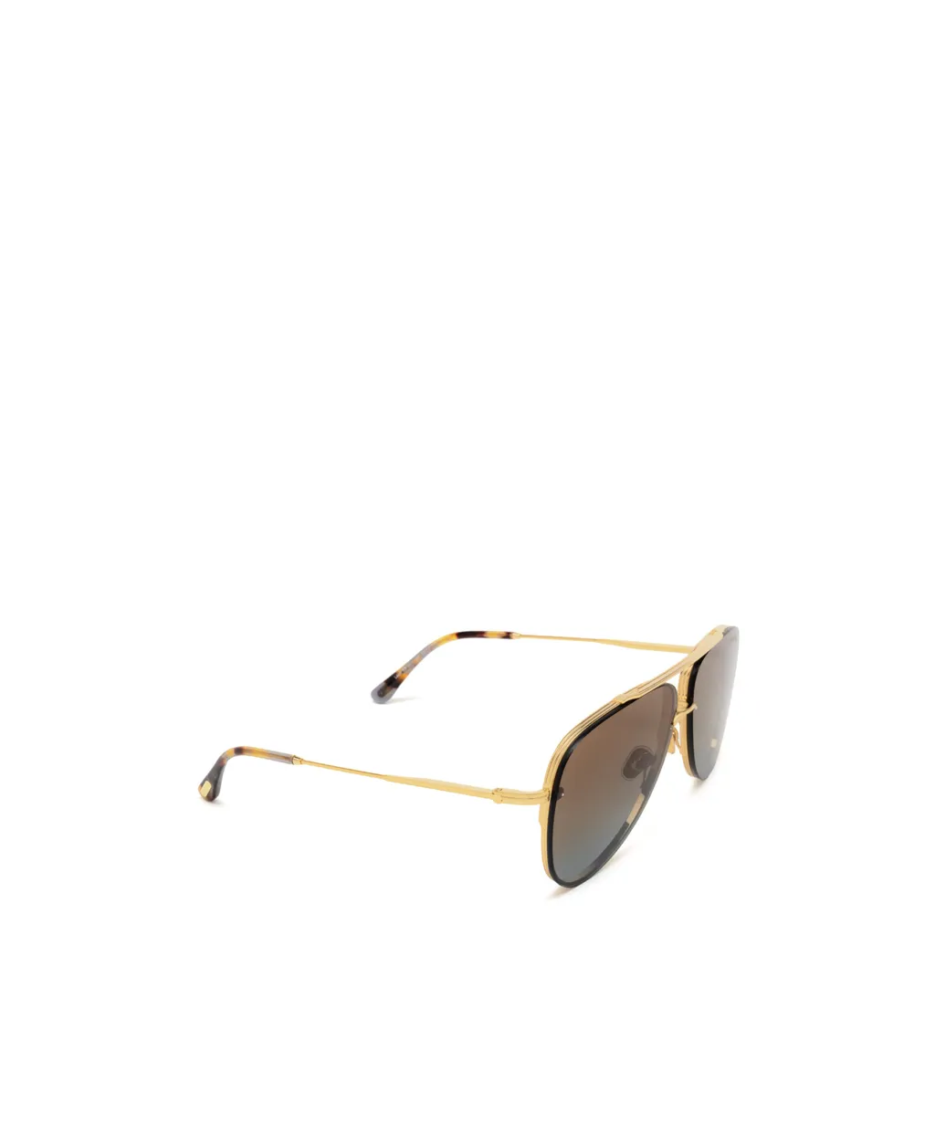 Leon Pilot-Frame Sunglasses