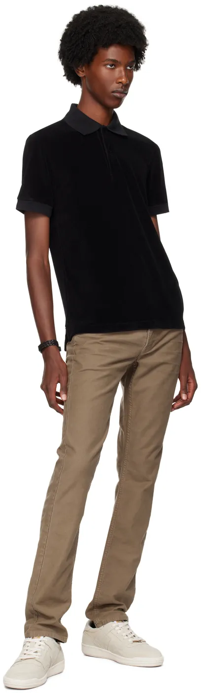 Towelling Polo Shirt