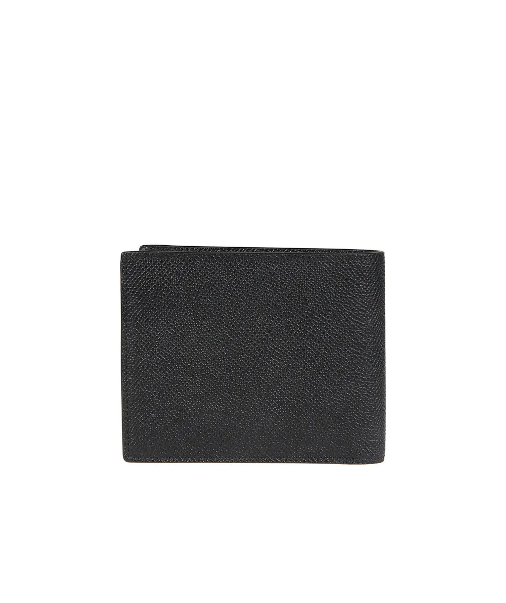Logo Plaque Bifold Wallet
