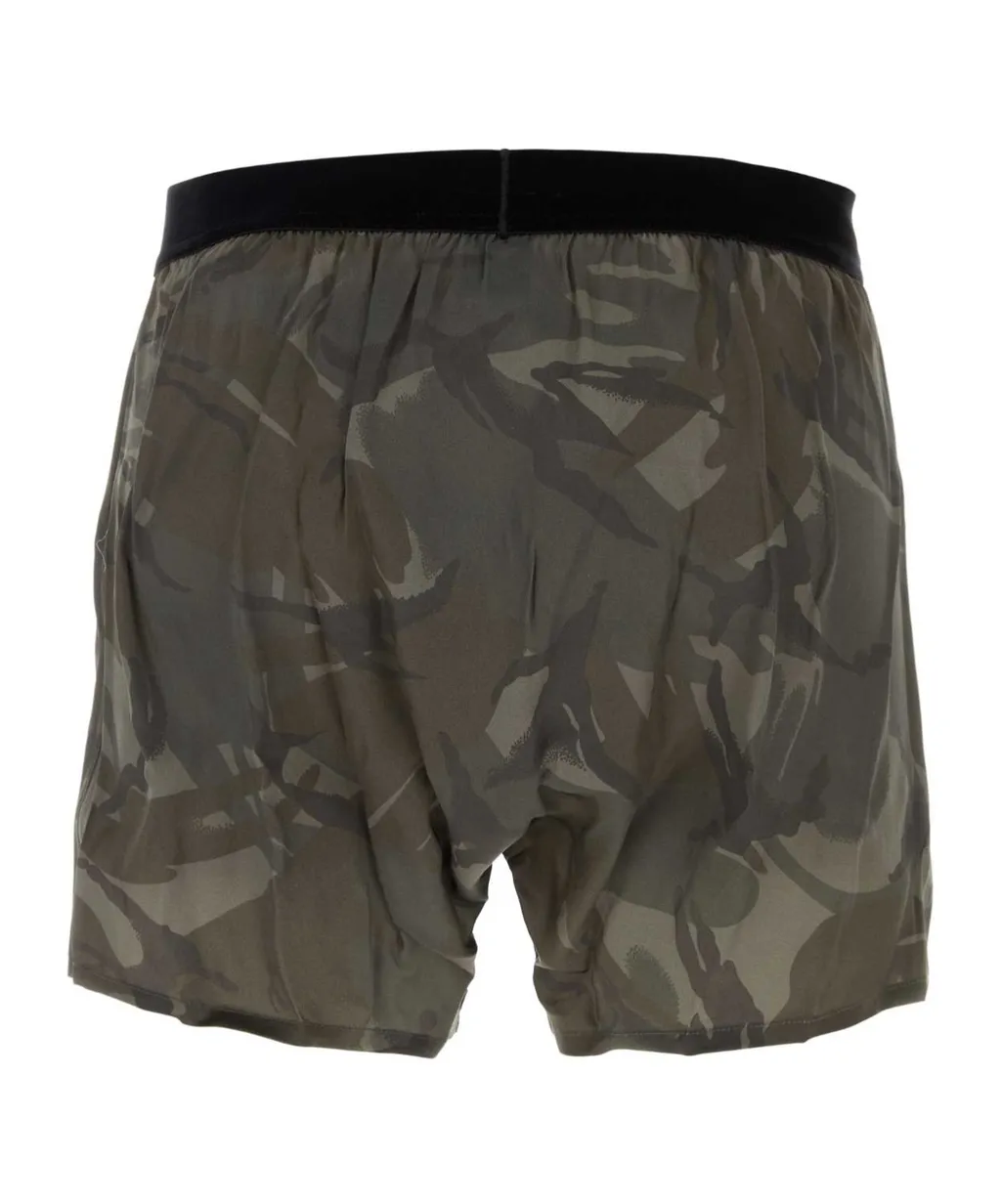 Logo Patch Printed Boxers