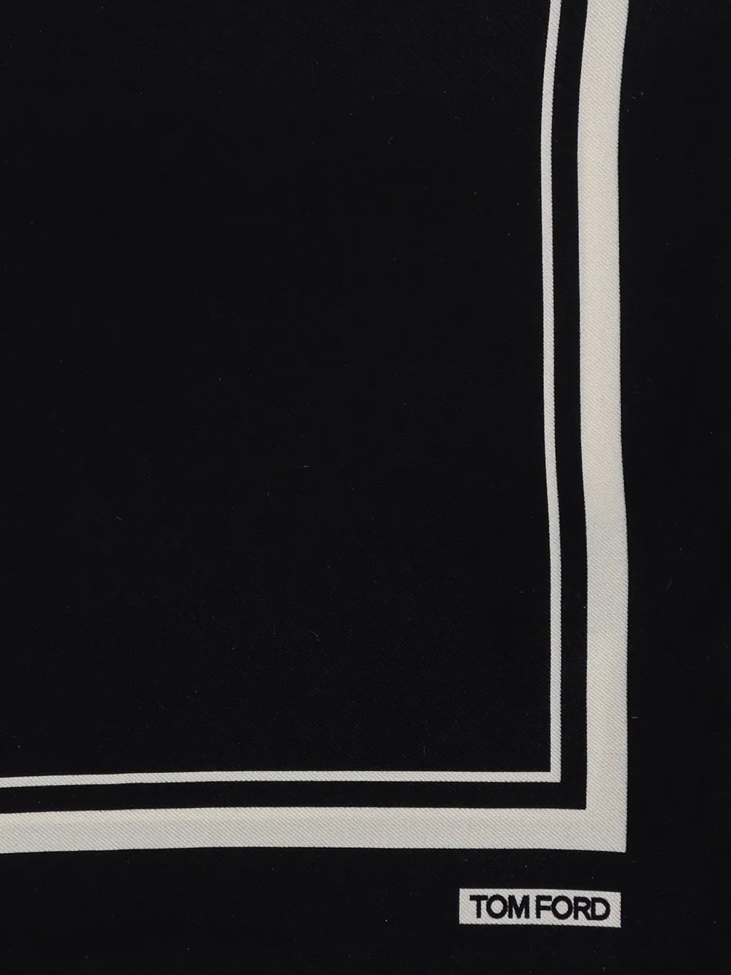 Tonal Frame Pocket Square Scarf