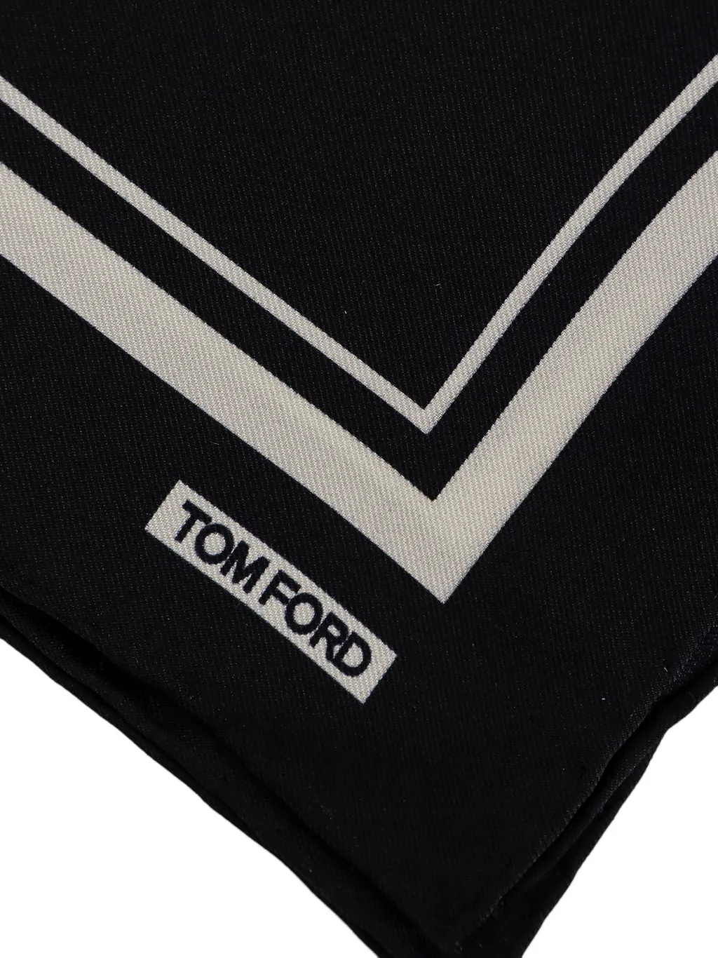 Tonal Frame Pocket Square Scarf