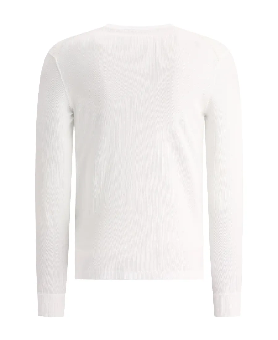 Henley Ribbed T-Shirt