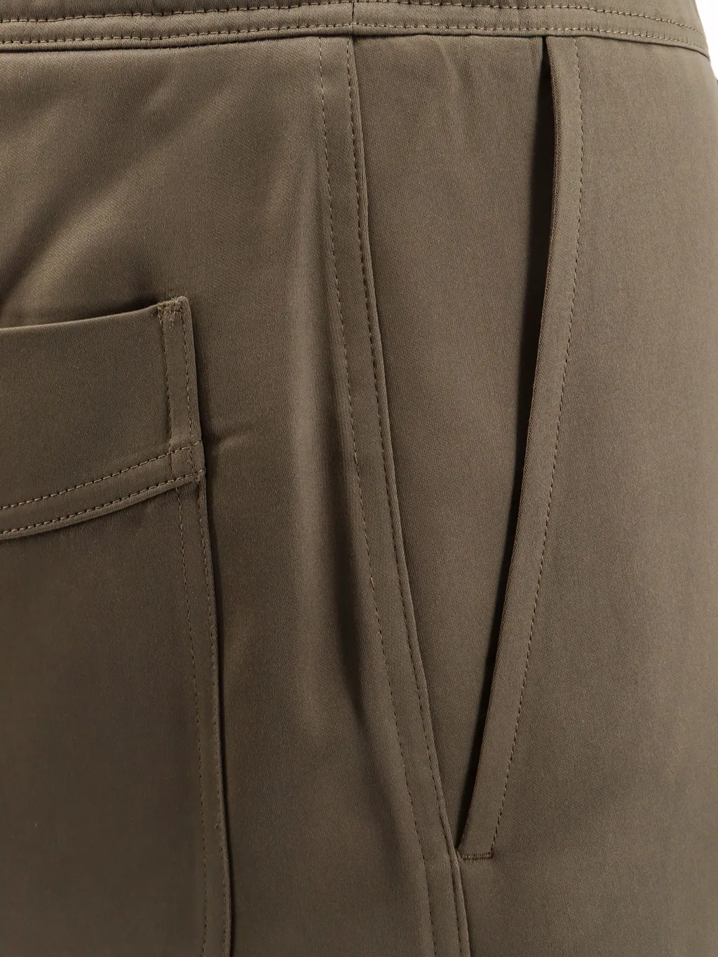Pintuck Drawstring Track Pants