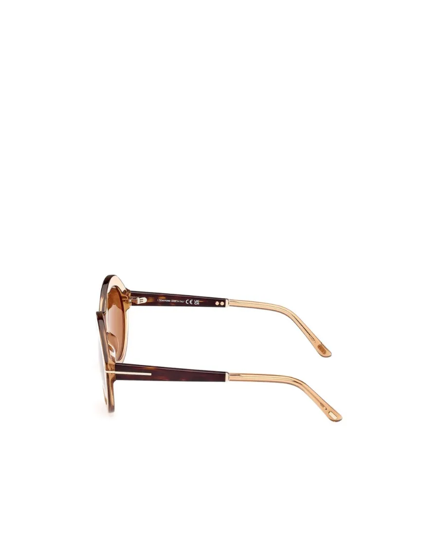 Round-Frame Sunglasses