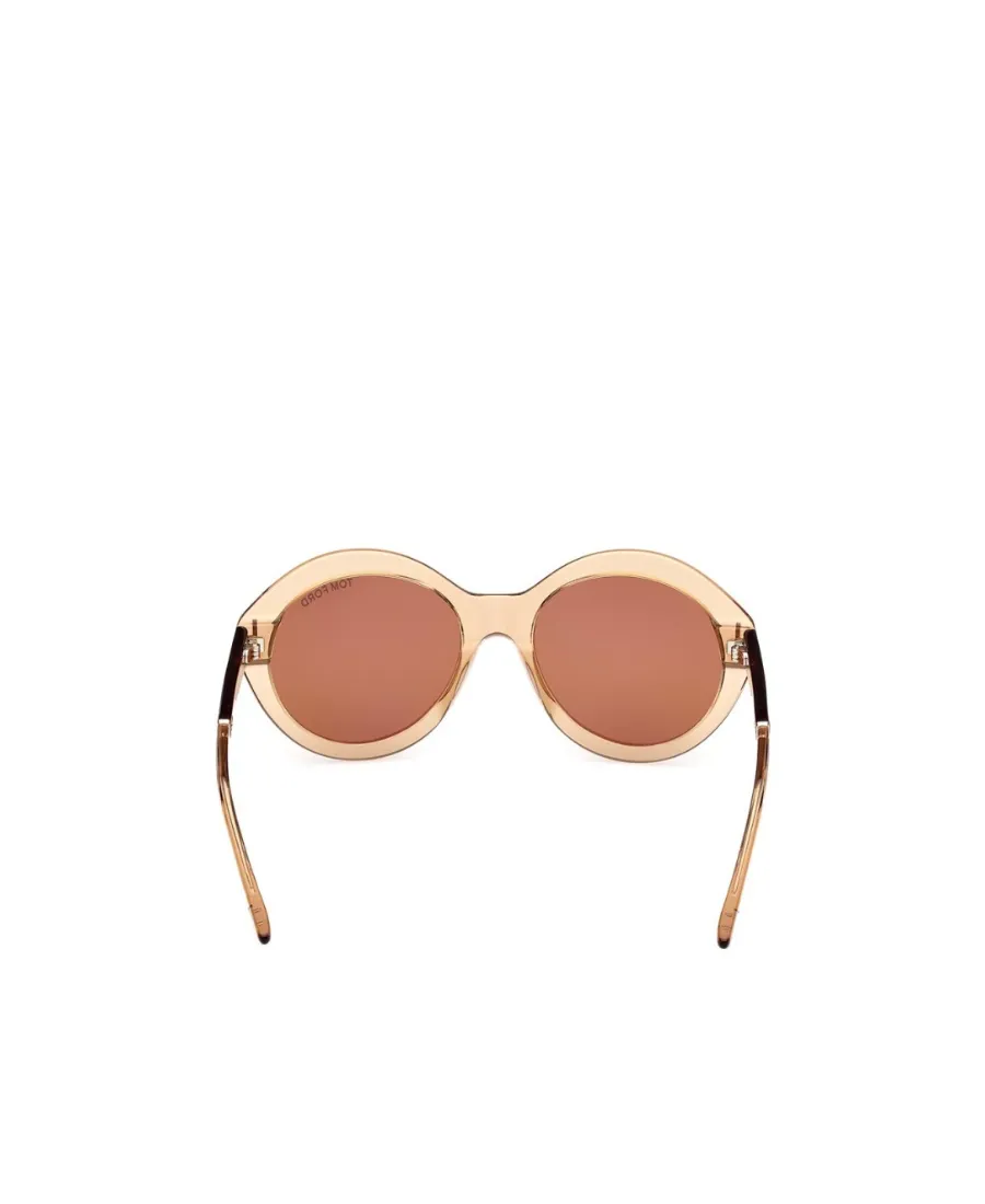 Round-Frame Sunglasses