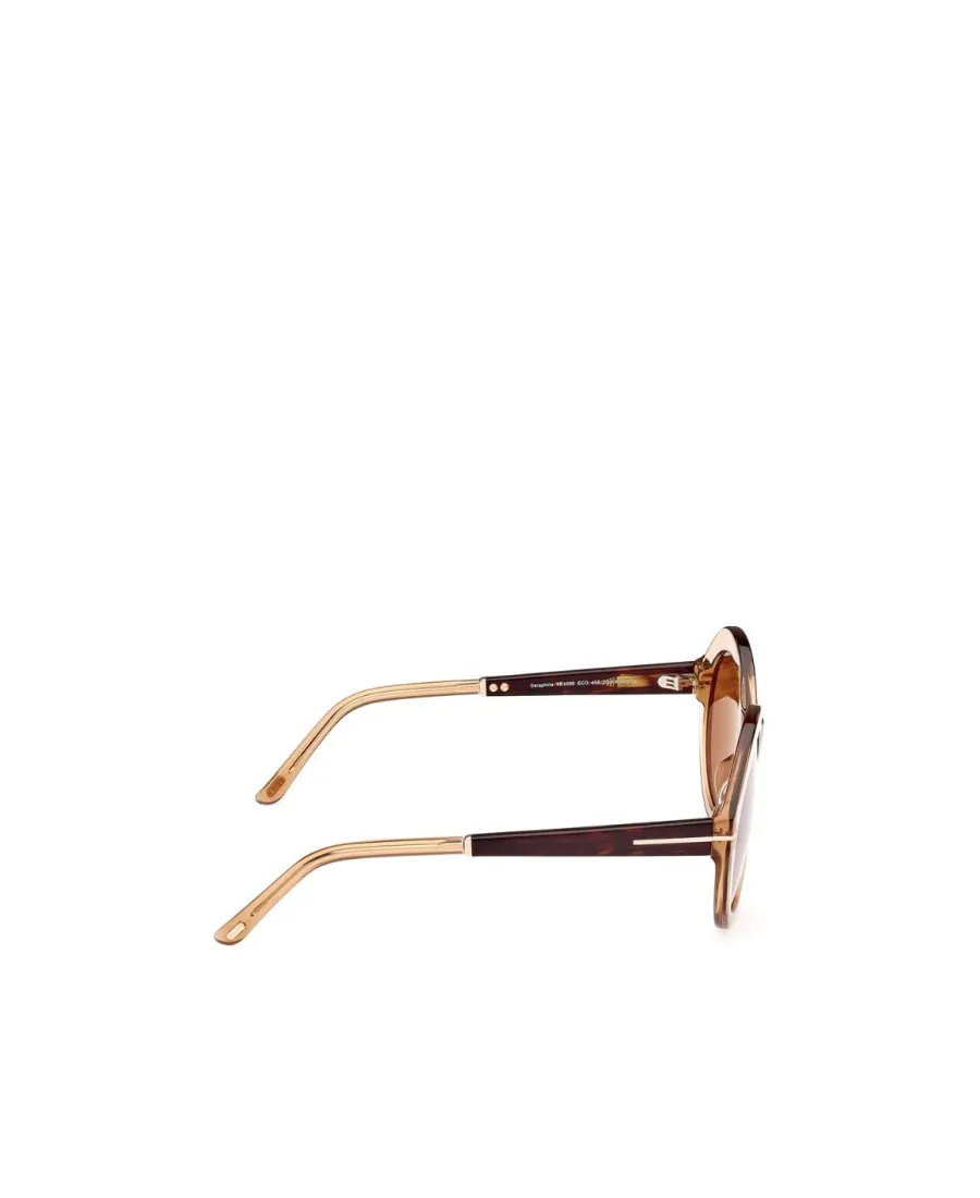 Round-Frame Sunglasses