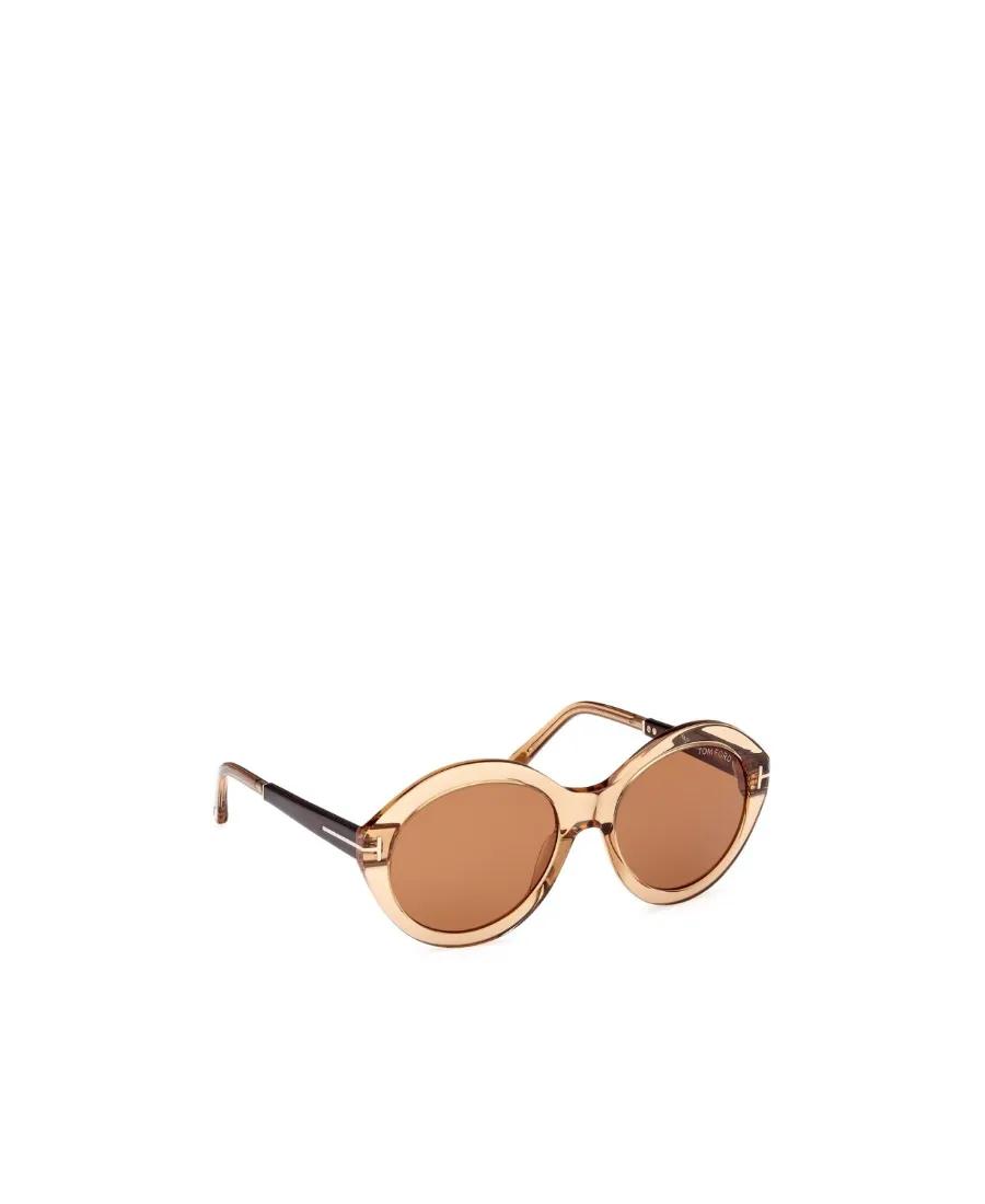 Round-Frame Sunglasses