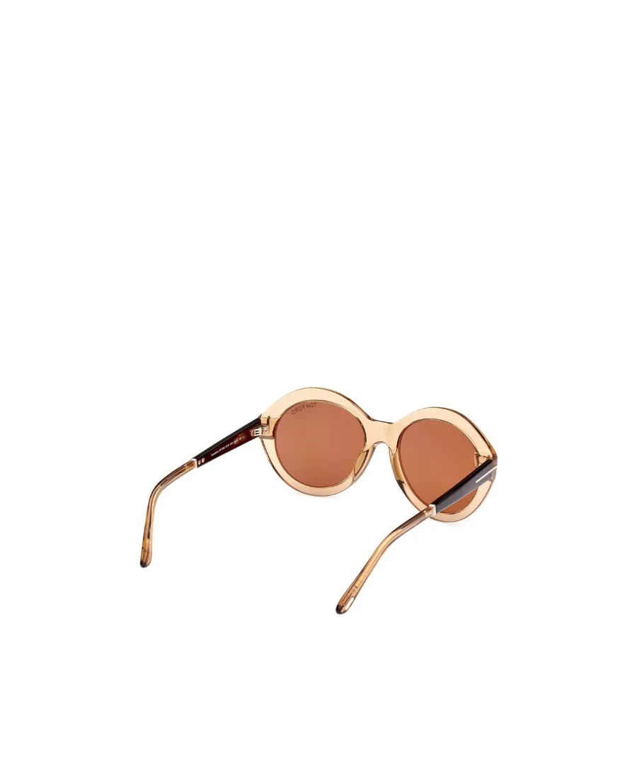 Round-Frame Sunglasses