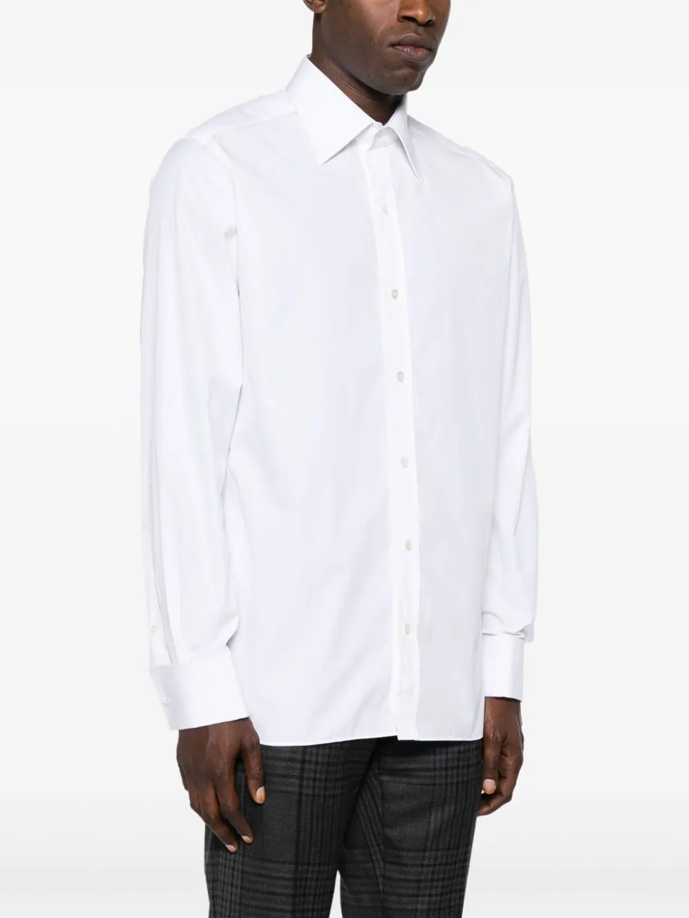 Straight Hem Shirt