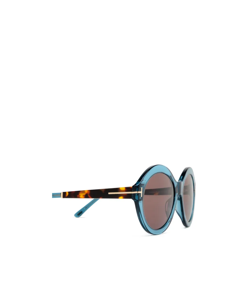 Round-Frame Sunglasses