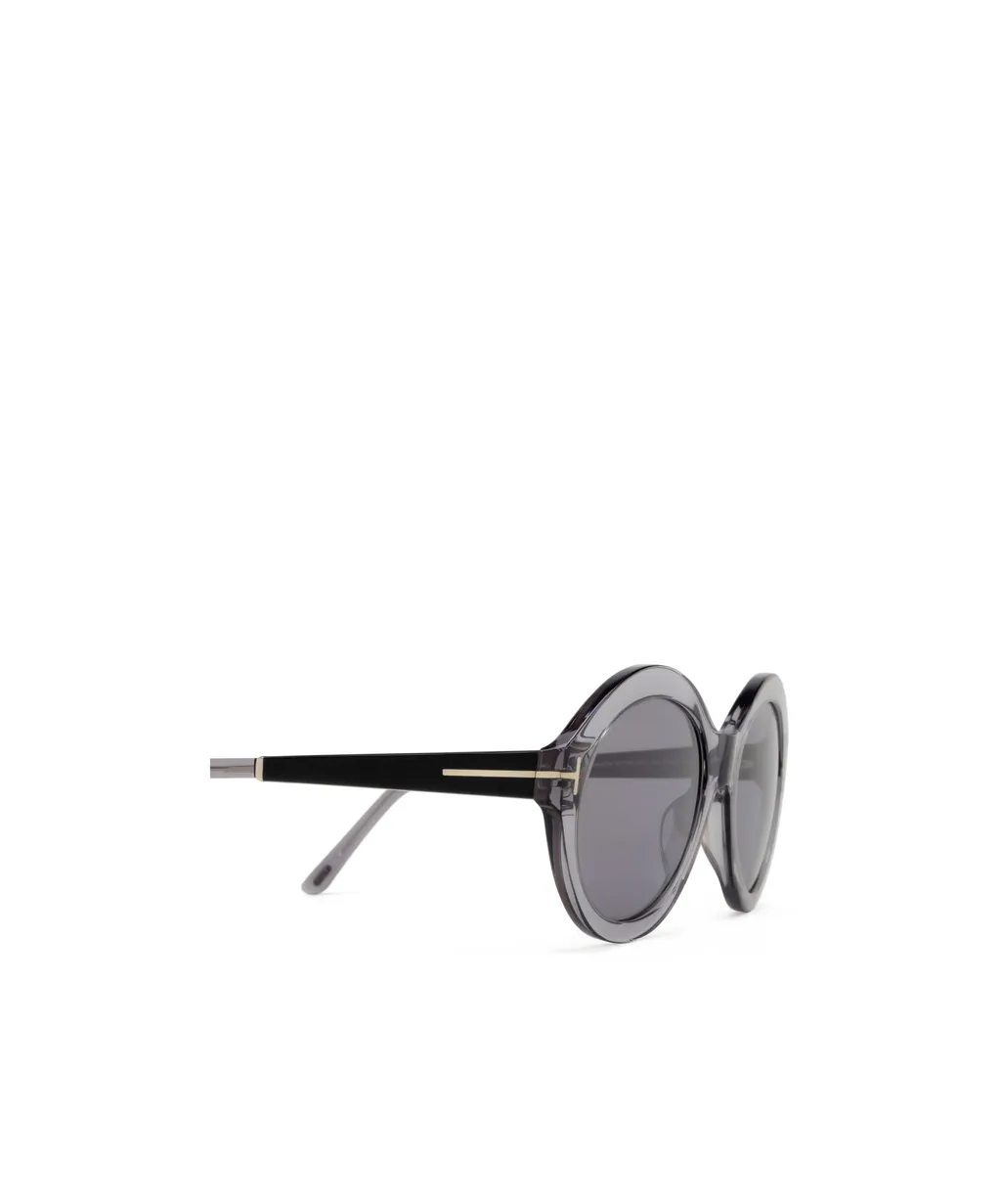 Round-Frame Sunglasses