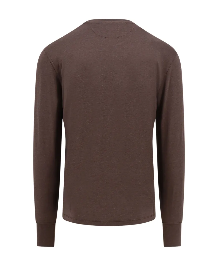 Crewneck Long-Sleeved T-Shirt