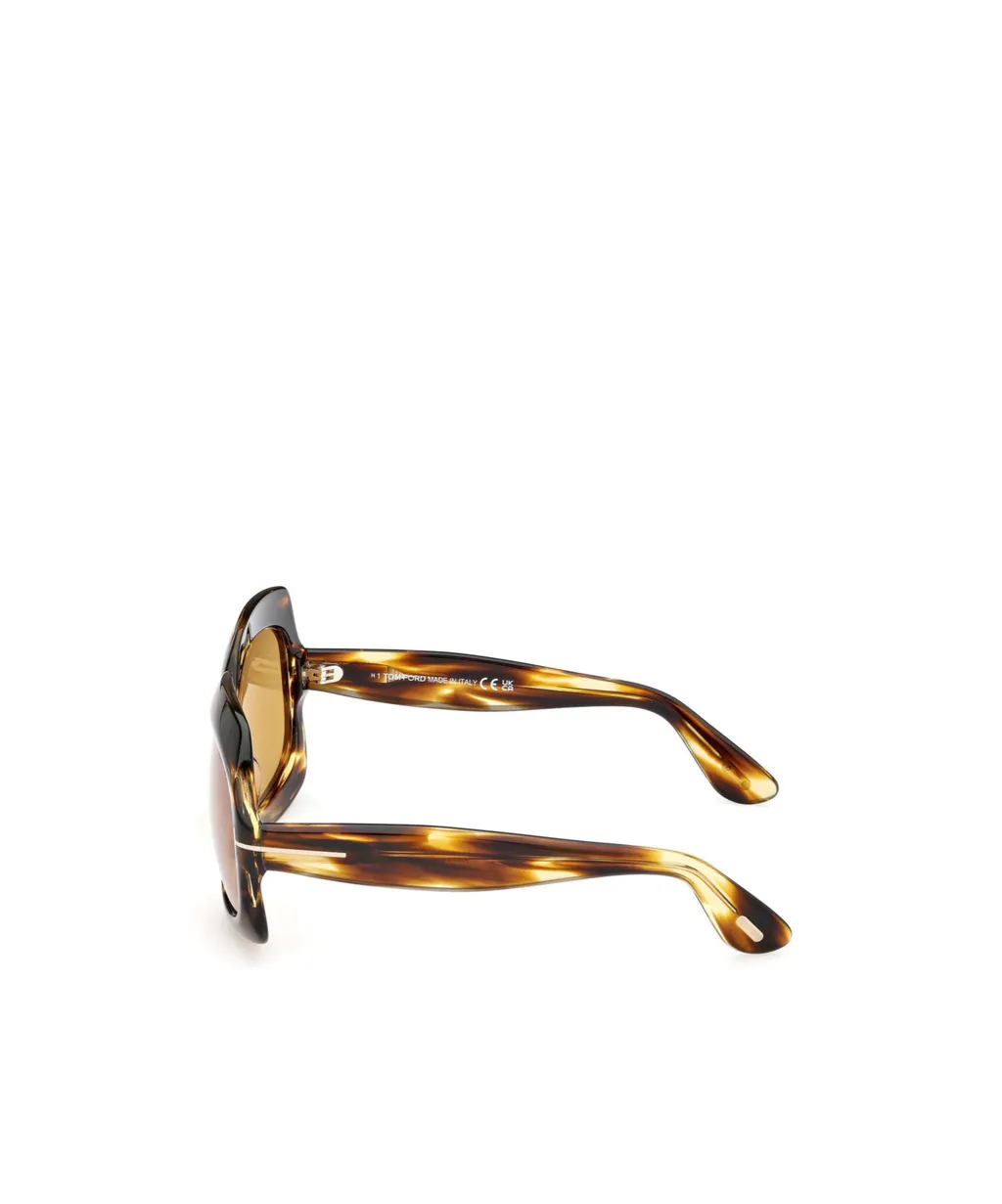 Ren Oversized Frame Sunglasses