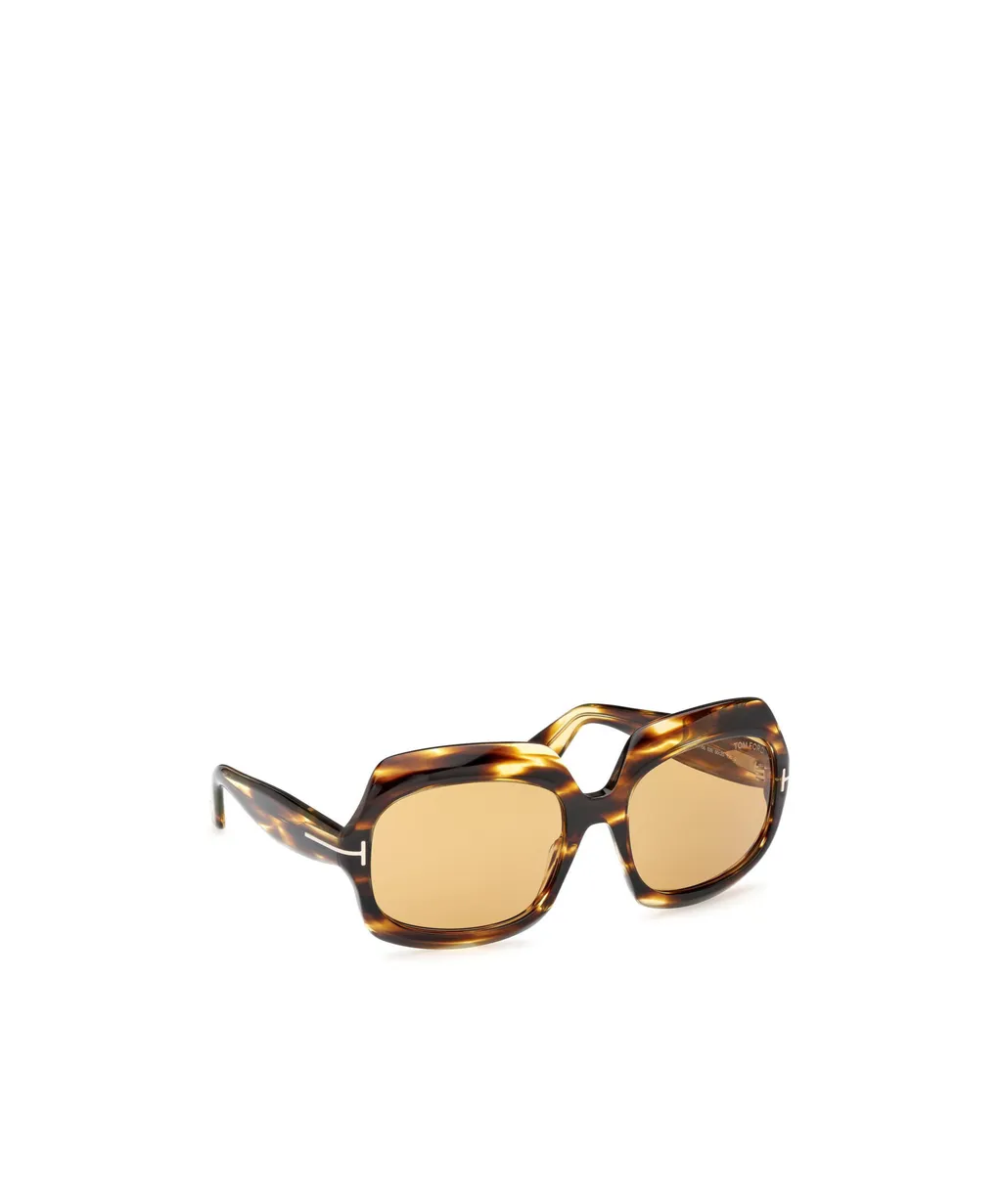 Ren Oversized Frame Sunglasses