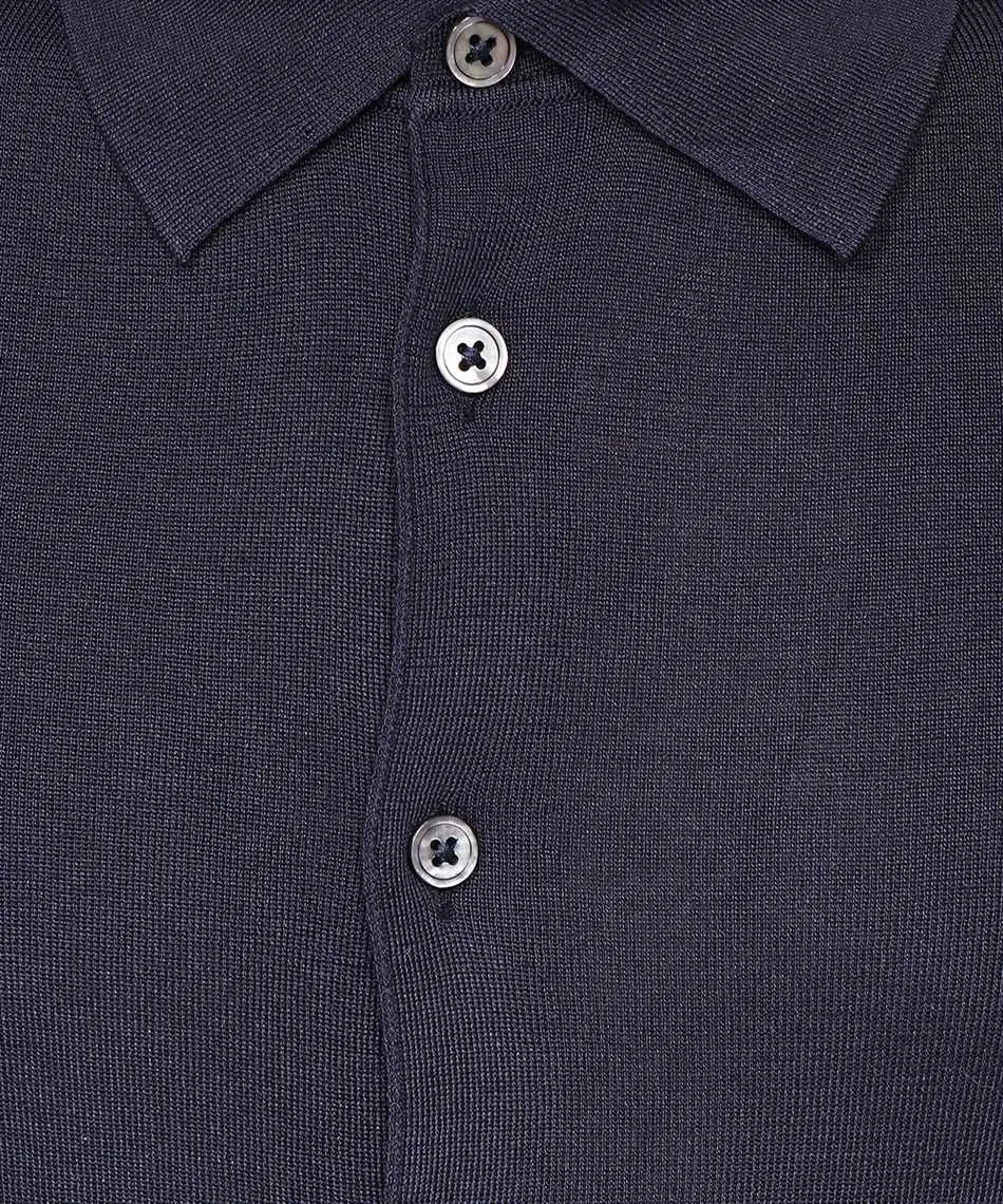 Long-Sleeved Knitted Shirt