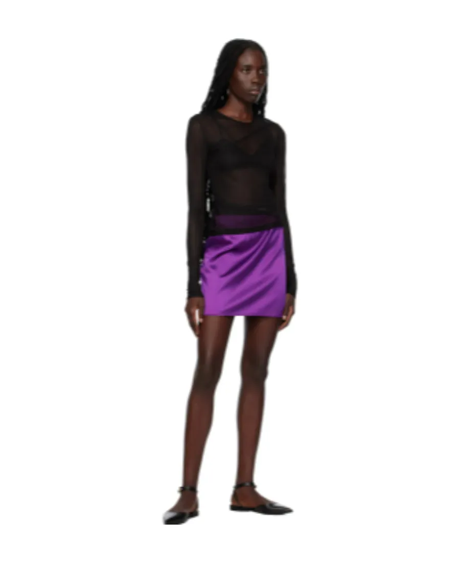 Jacquard Logo Skirt