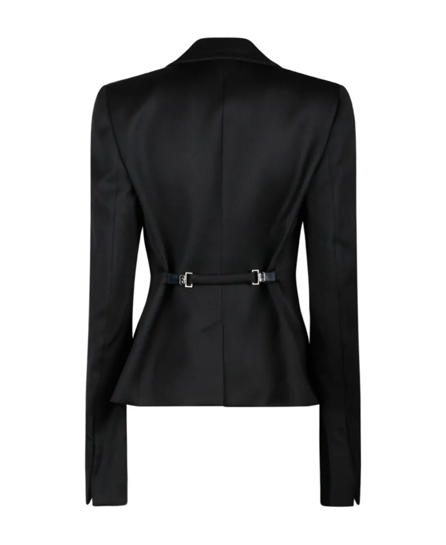 Single-Breasted Tailored Blazer