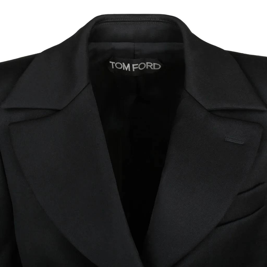 Single-Breasted Tailored Blazer