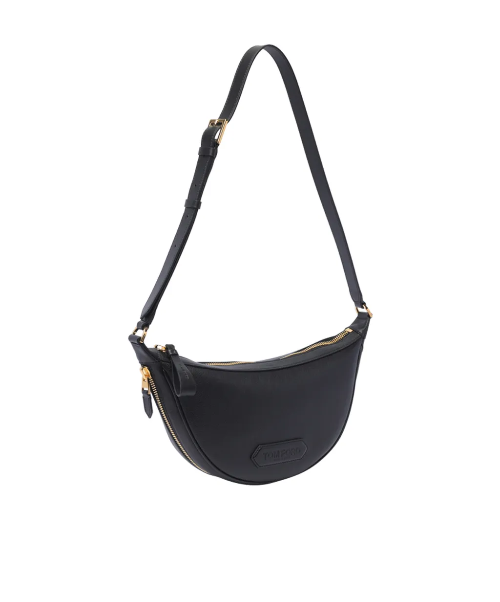 Crescent Logo Patch Shoulder Bag