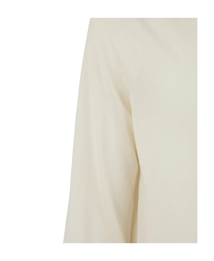 Long-Sleeved V-Neck Jumper