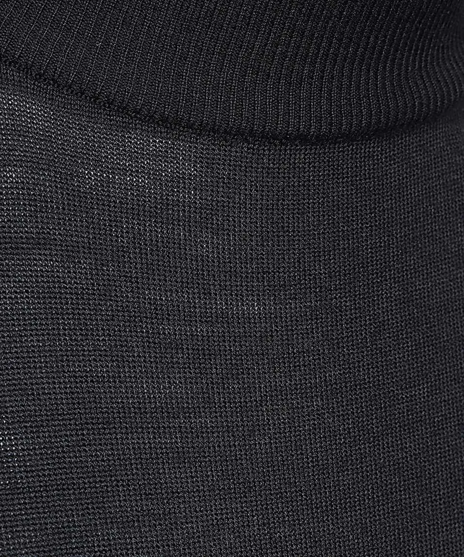 Mock-Neck Knitted Jumper
