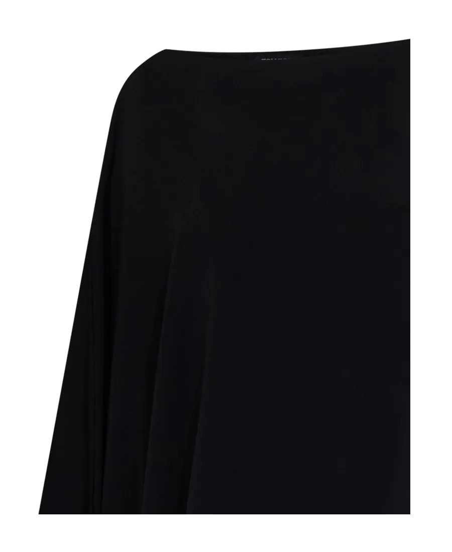 Asymmetric Silk Midi Dress