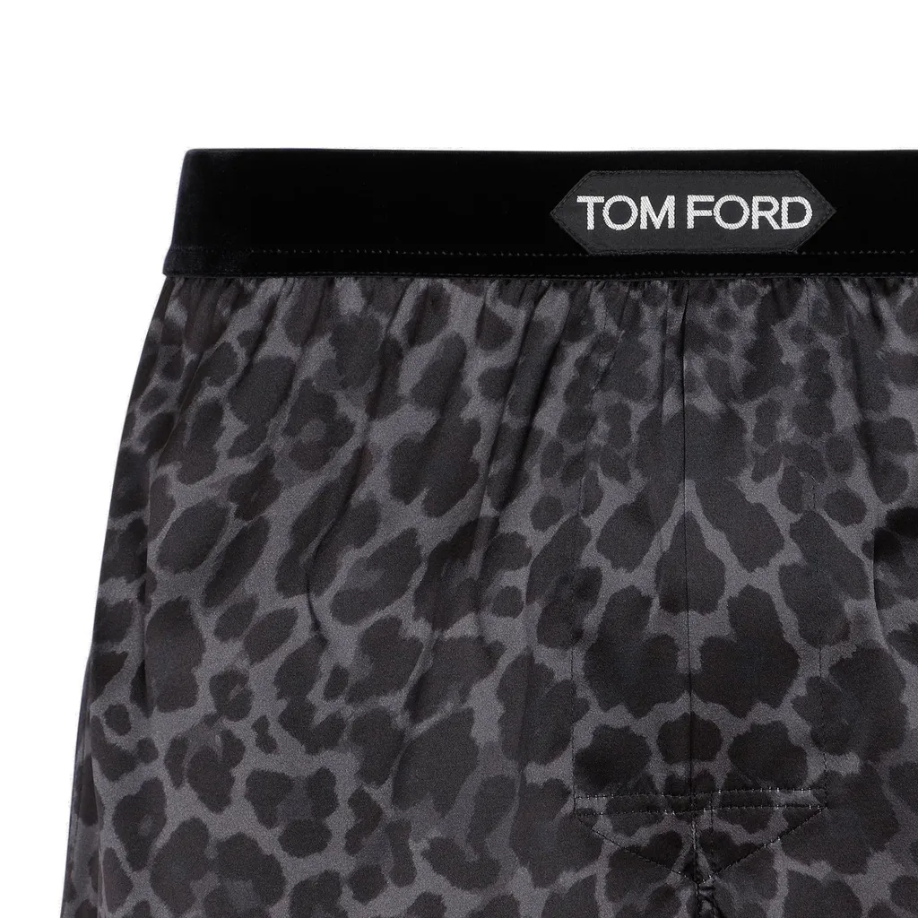 Leopard-Print Boxer Briefs