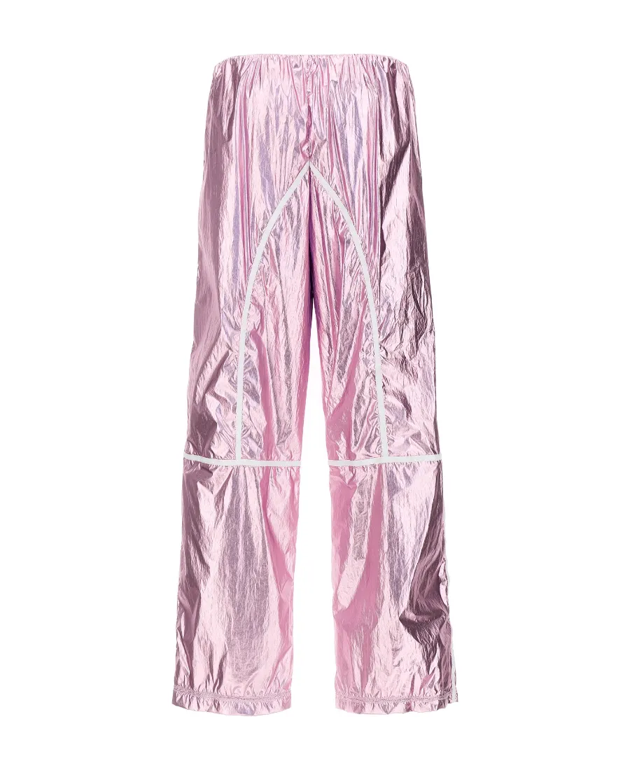 Logo Detailed Wide Leg Pants