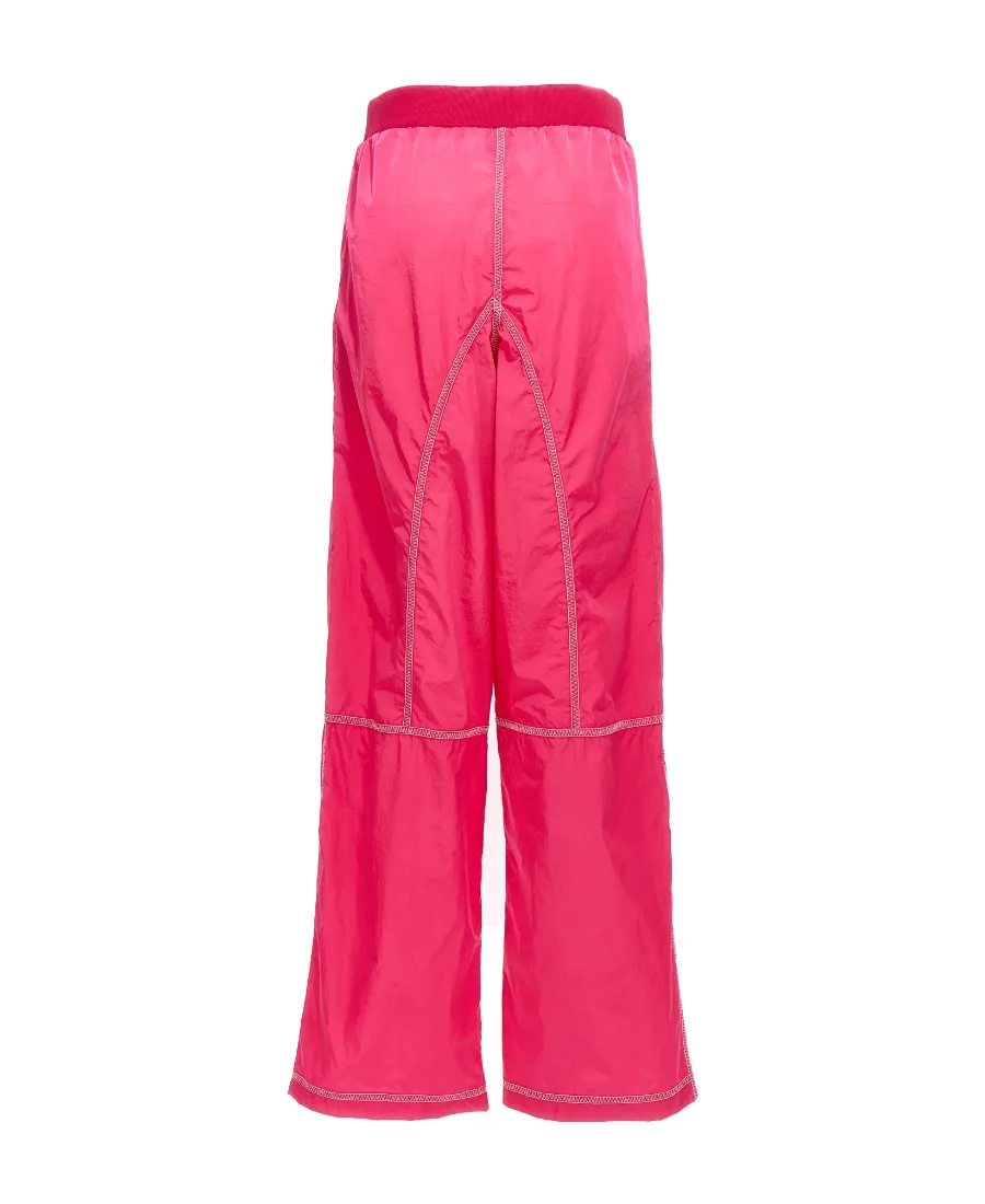 Logo Detailed Wide Leg Pants