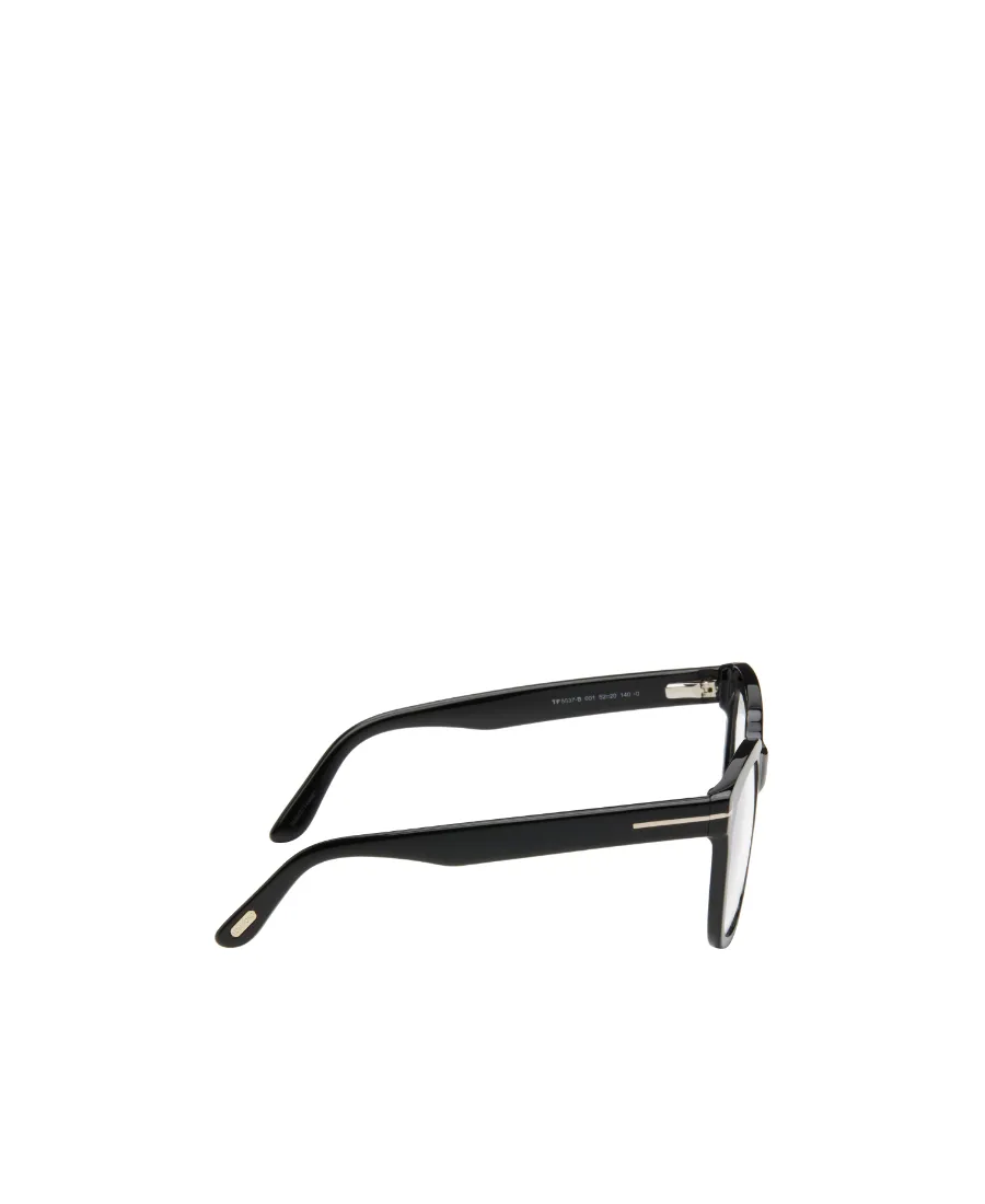 Blue-Block Geometric Frame Glasses