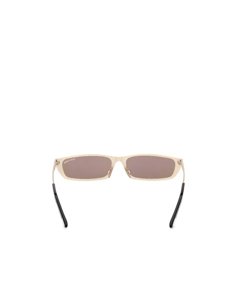 Everett Rectangular Frame Sunglasses