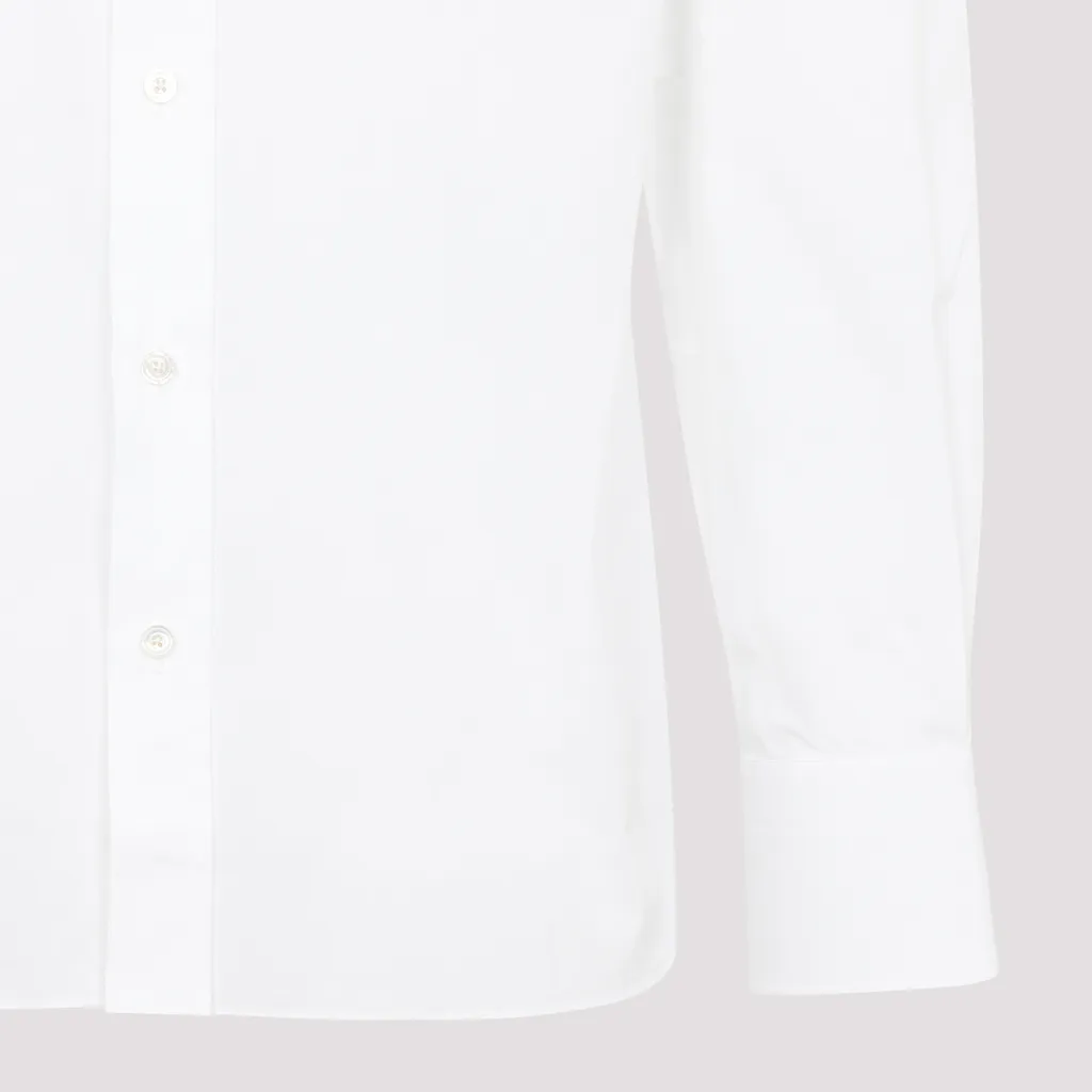 Buttoned Long-Sleeved Shirt