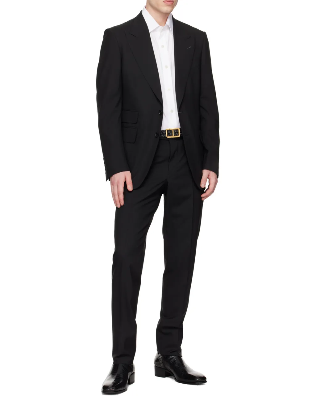 Buttoned Long-Sleeved Shirt