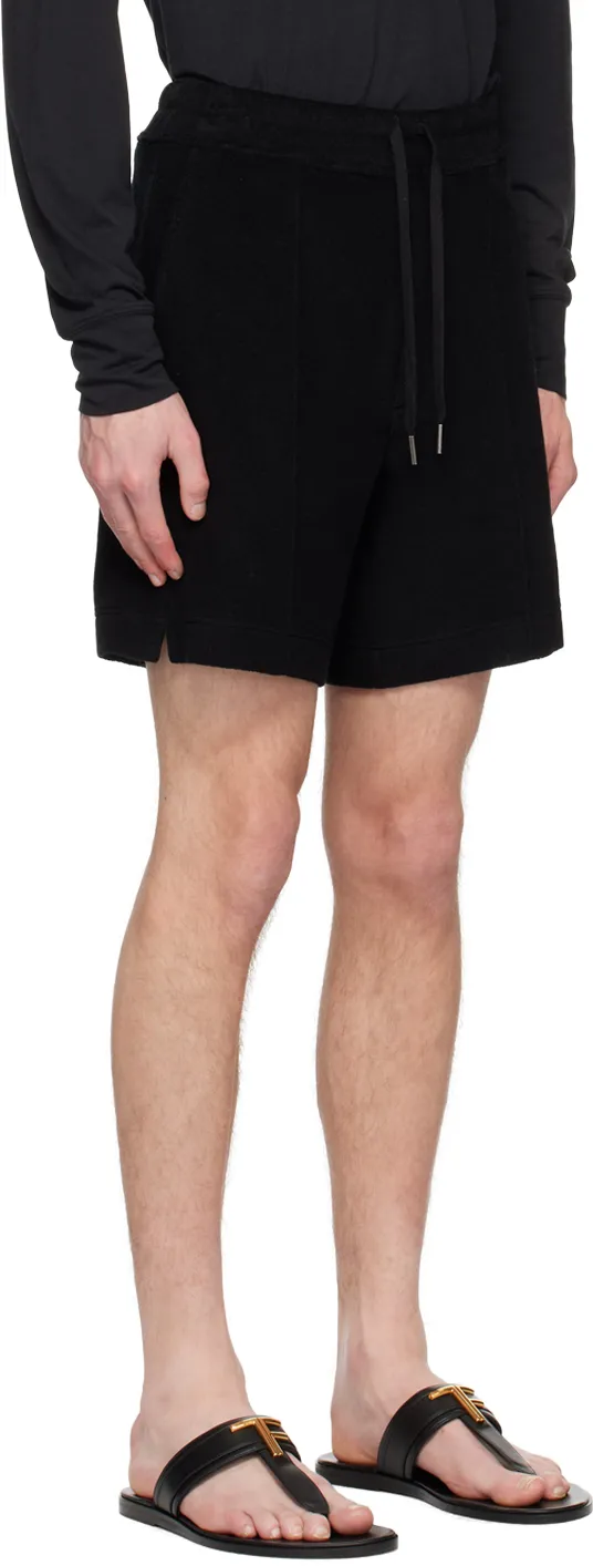 Towelling-Finish Deck Shorts