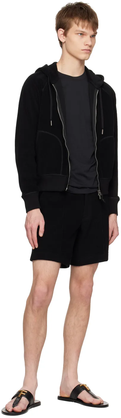 Towelling-Finish Deck Shorts