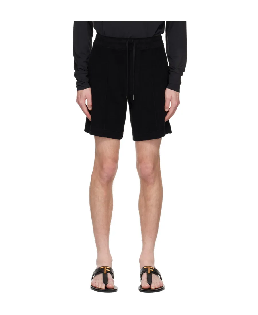 Towelling-Finish Deck Shorts