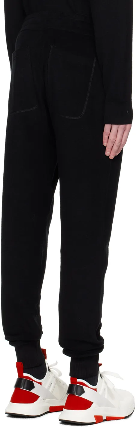 Straight-Leg Cotton Track Pants
