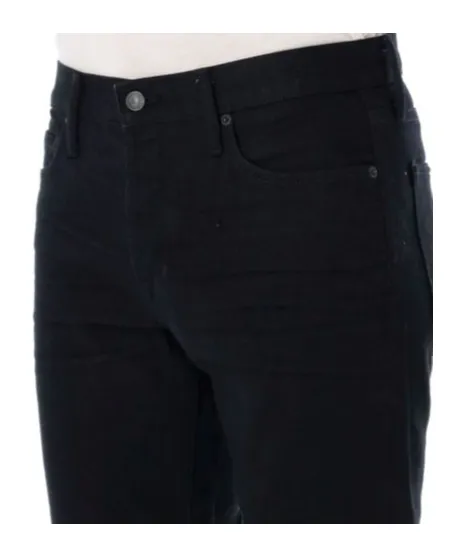 Mid-Rise Tapered-Leg Jeans